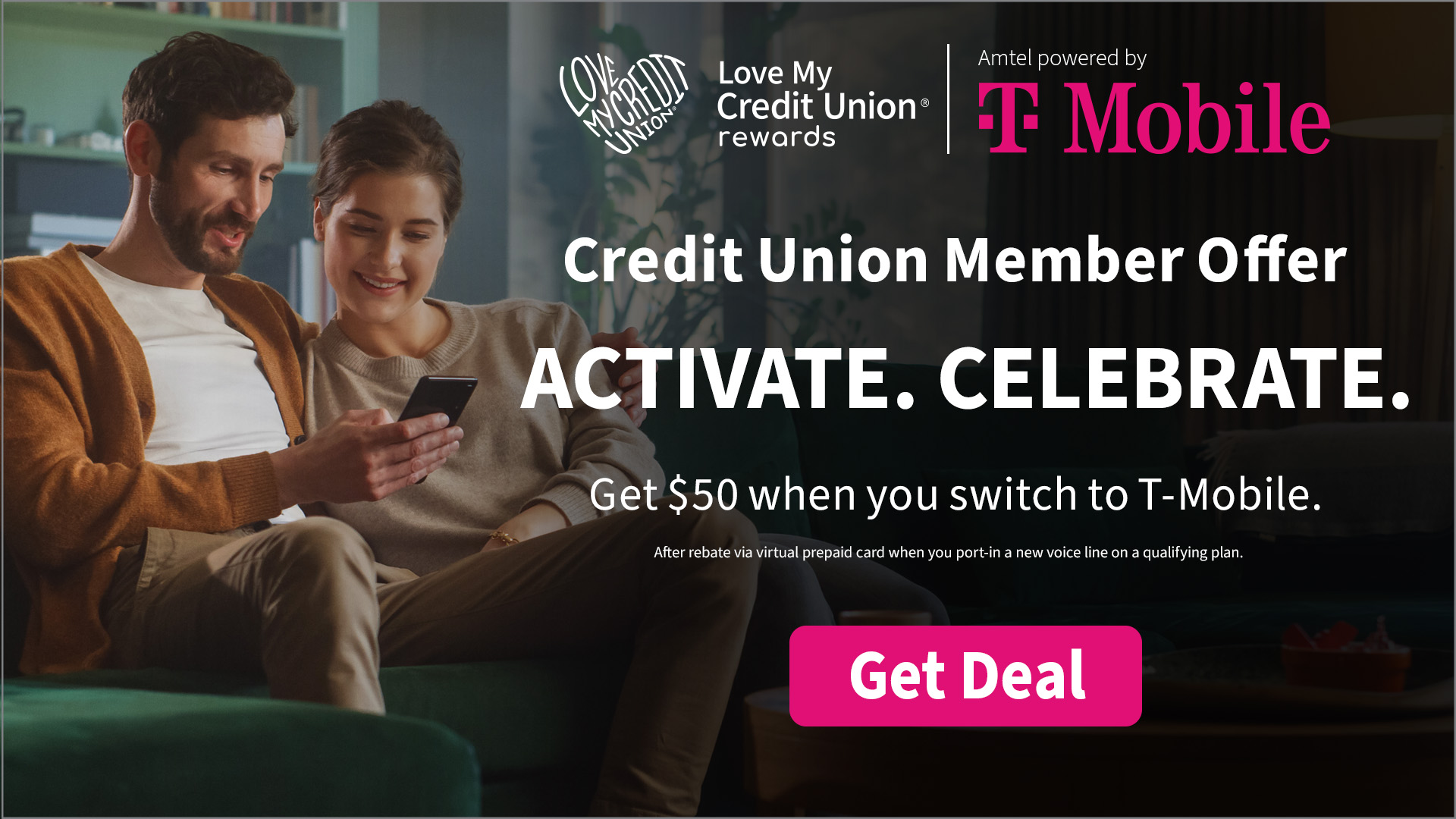 I Love My Credit Union TMobile Offer